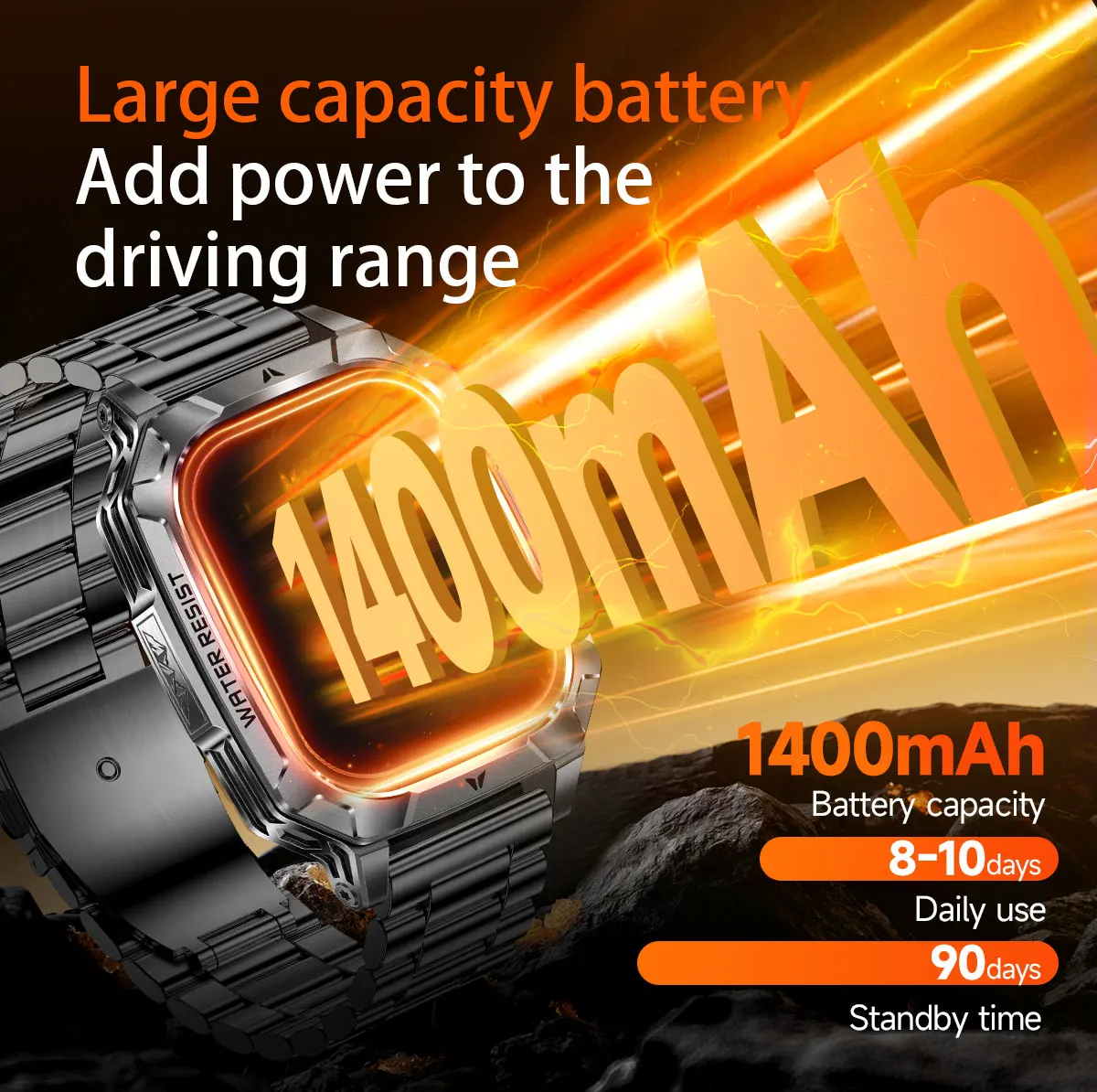 2026 Nieuwe Ingebouwde 1400mAh - Smartwatch Custom recensie en prijs