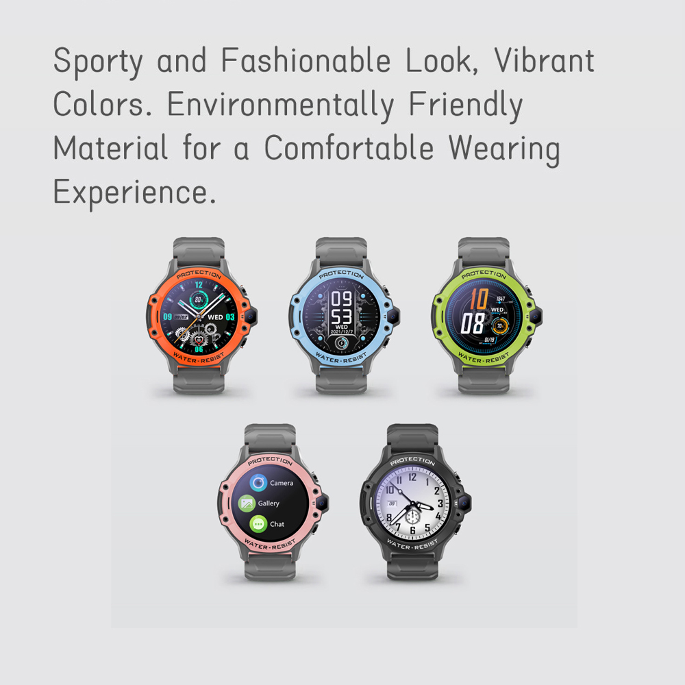 Nieuw 4G Videogesprek Smartwat - Smartwatch Custom recensie en prijs